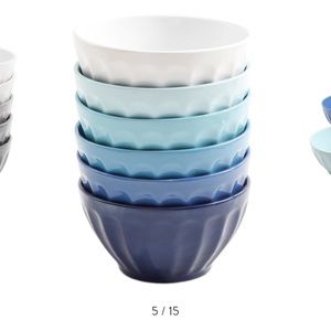 Anthropologie Latte Bowl Set